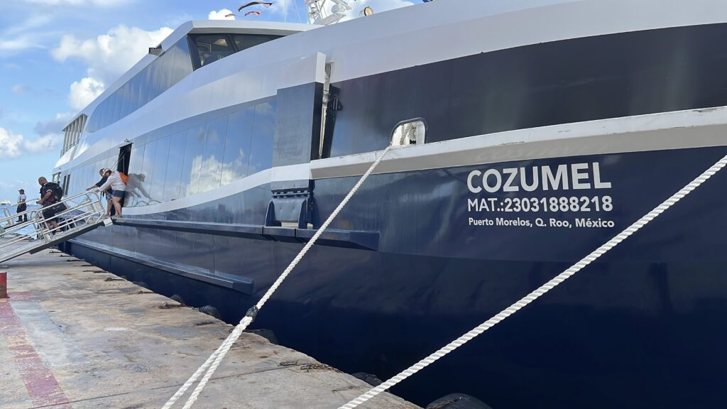 Nueva embarcación Cozumel de Xcaret Xailing